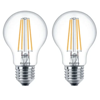 Discount Philips Lamp LED Peer Helder 60W E27 2st.