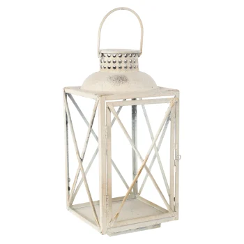 Outlet O'malley Lantaarn Antiek Wit 39 Cm