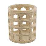 Outlet Natural Collections Lantaarn Keram Bruin 12 X 14 Cm