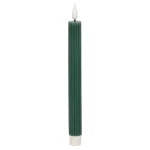 Outlet O'malley LED Dinerkaars Ribbel Donker Groen 25 Cm