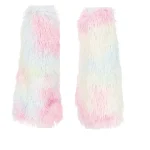 Fashion Van Cranenbroek Leg Warmer Fluffy Rainbow 2st.