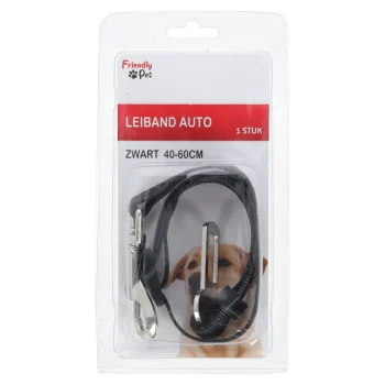 Outlet Friendly Pet Leiband Auto Zwart 40-60cm FP