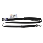 Online Friendly Pet Looplijn+opbergzak Zwart 25mm 160cm