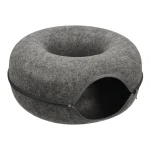 New Friendly Pet Mand Kat Vilt Donut 64cm