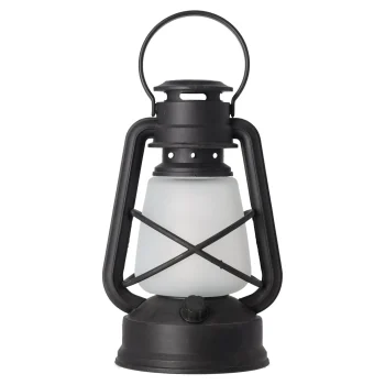 Online O'malley Mijnlamp Vlam Zwart 14 X 22 Cm