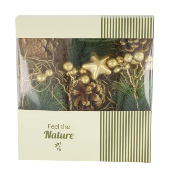 Best Natural Collections Mix Natuur Goud 18 X 6 X 19 Cm