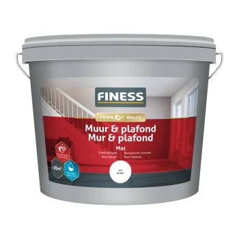 Discount Finess Muurverf Wit 1410 5L