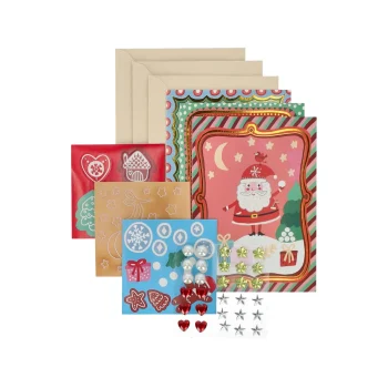 Clearance Creative Craft Group MYO Kerstkaarten 3st