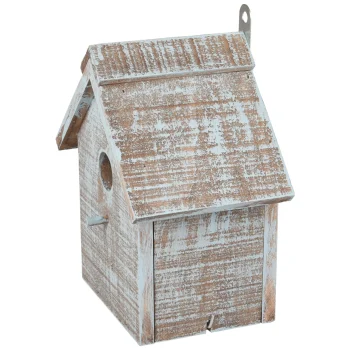 Discount Flamingo Nestkast Gradijs Hout Blauw-bruin