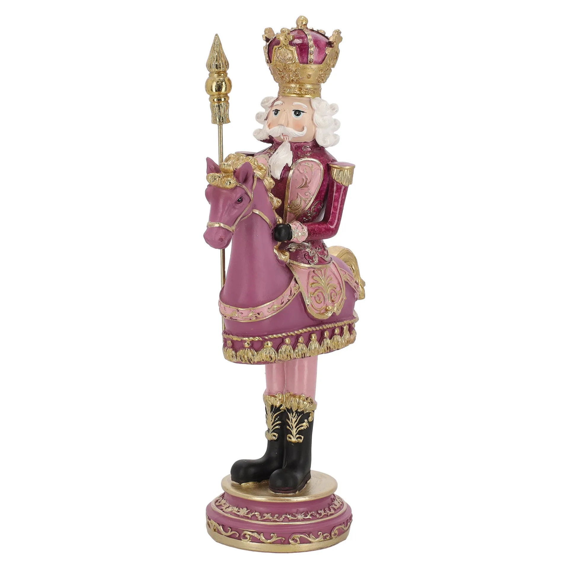 notenkraker-te-paard-32-cm-roz-PjawgkNS-1.webp Online O'malley Notenkraker Te Paard 32 Cm Roze