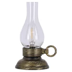 New O'malley Olielamp 20 Cm LED Ant. Zwart