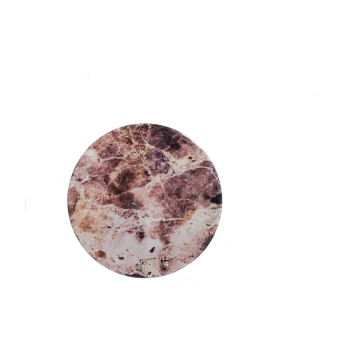 Hot Natural Collections Onderzetter Rond Marble 10 Cm 6 Assorti