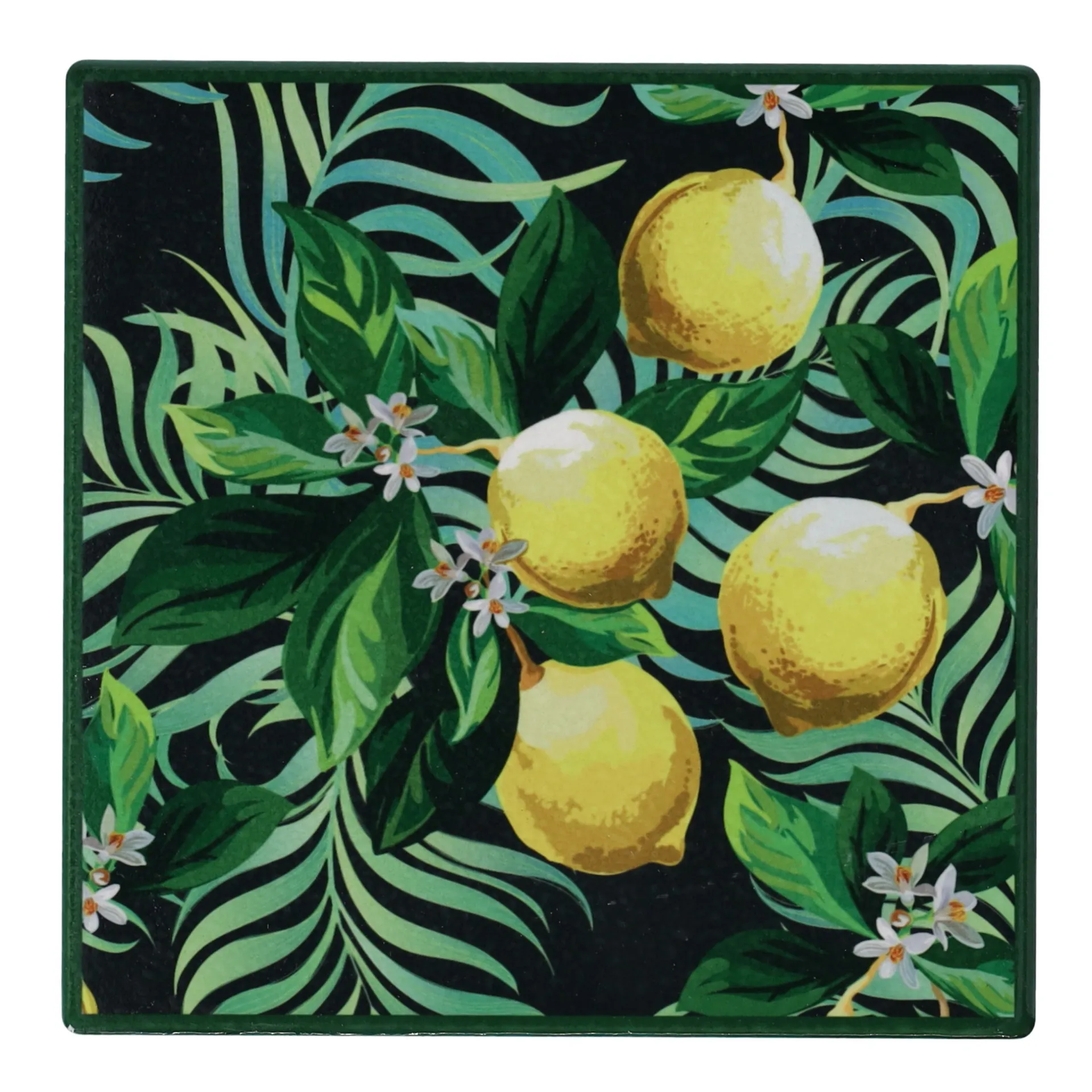 onderzetter-vierkant-met-citru-ckwOjmhp-4.webp Discount Natural Collections Onderzetter Vierkant Met Citrusmotief 15 Cm 6 Assorti