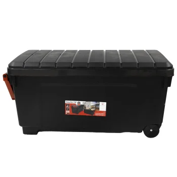 Outlet Iris Ohyama Opbergkoffer Robuust Met Wiel 170L