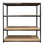 New Westham Opbergrek HD 180x160x60cm Mdf Zwart