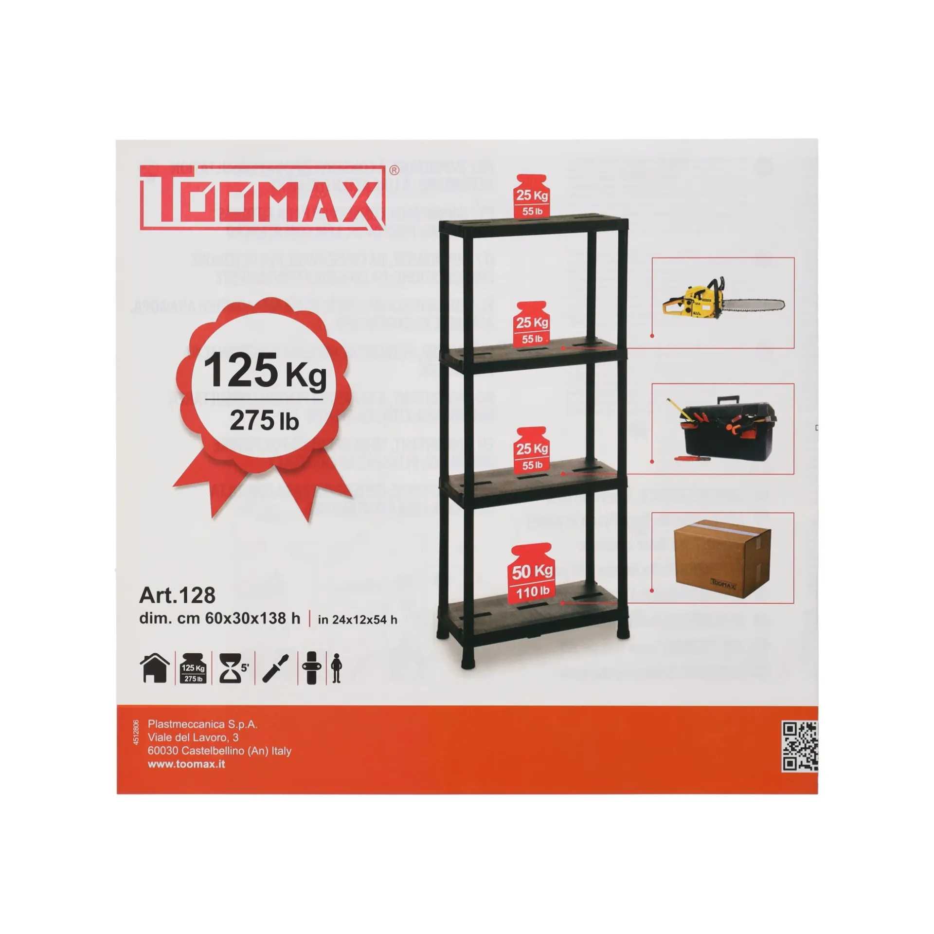 opbergrek-uni-pro-met-4-planke-PSykyzNj-1.webp Discount Toomax Opbergrek Uni Pro Met 4 Planken