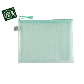 Outlet FolderSys Opbergtas A5 Met Rits Pastelgroen