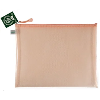 Online FolderSys Opbergtas A6 Met Rits Pasteloranje