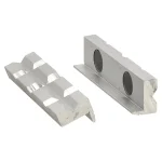 Hot Lotus Opzetbek V-groef Bankschroef 125mm