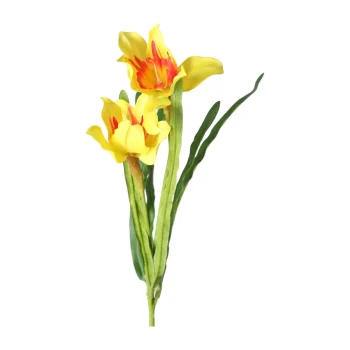 Clearance Paasbloemen 58 Cm Geel, 6 Assorti