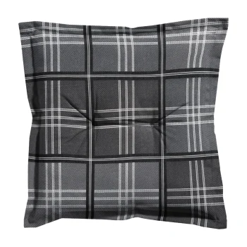 Hot Madison Patchy Grey Hocker 50x50