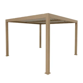 Outlet Bois Le Duc Pergola Feriolo 3x3 M Wood Look