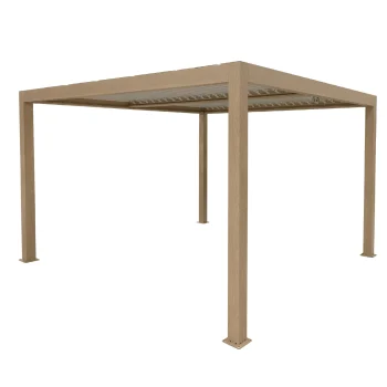 New Bois Le Duc Pergola Feriolo 3x4m Wood Look