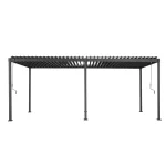 Fashion Mirador Pergola 80 Solid Antra 3x5m