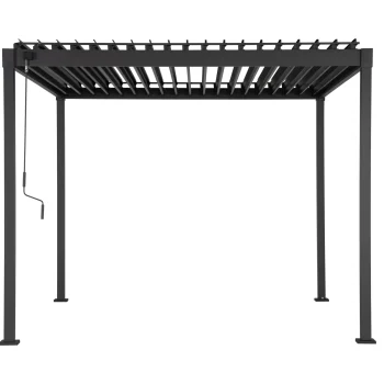 Discount Mirador Pergola 80 Solid Antraciet 3x4m