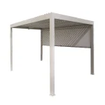 Clearance Bois Le Duc Pergola Varzo Creme 3x3 M