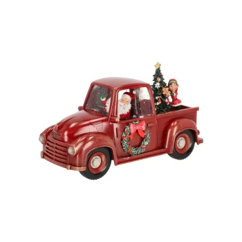 Clearance O'malley Pickup Kerstman Glitter 28 Cm Rood