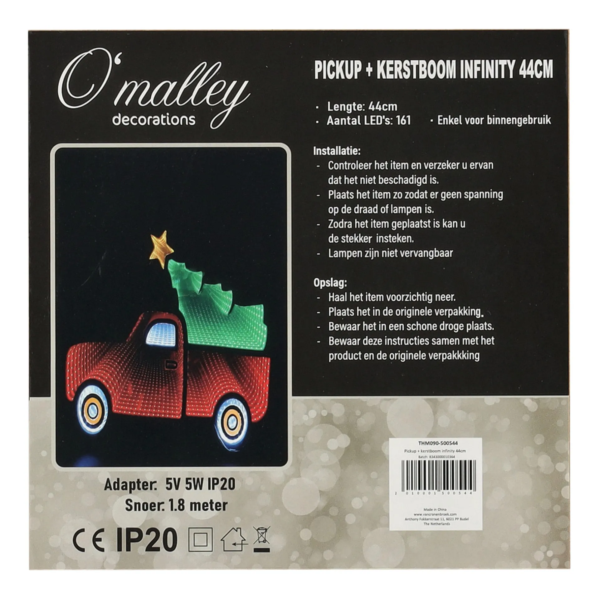 pickup-met-kerstboom-infinity-zGtvHtiC-0.webp Outlet O'malley Pickup Met Kerstboom Infinity 44 Cm