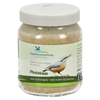 Discount Vogelbescherming Pindakaas Vogel + Noten + Insect 330gr