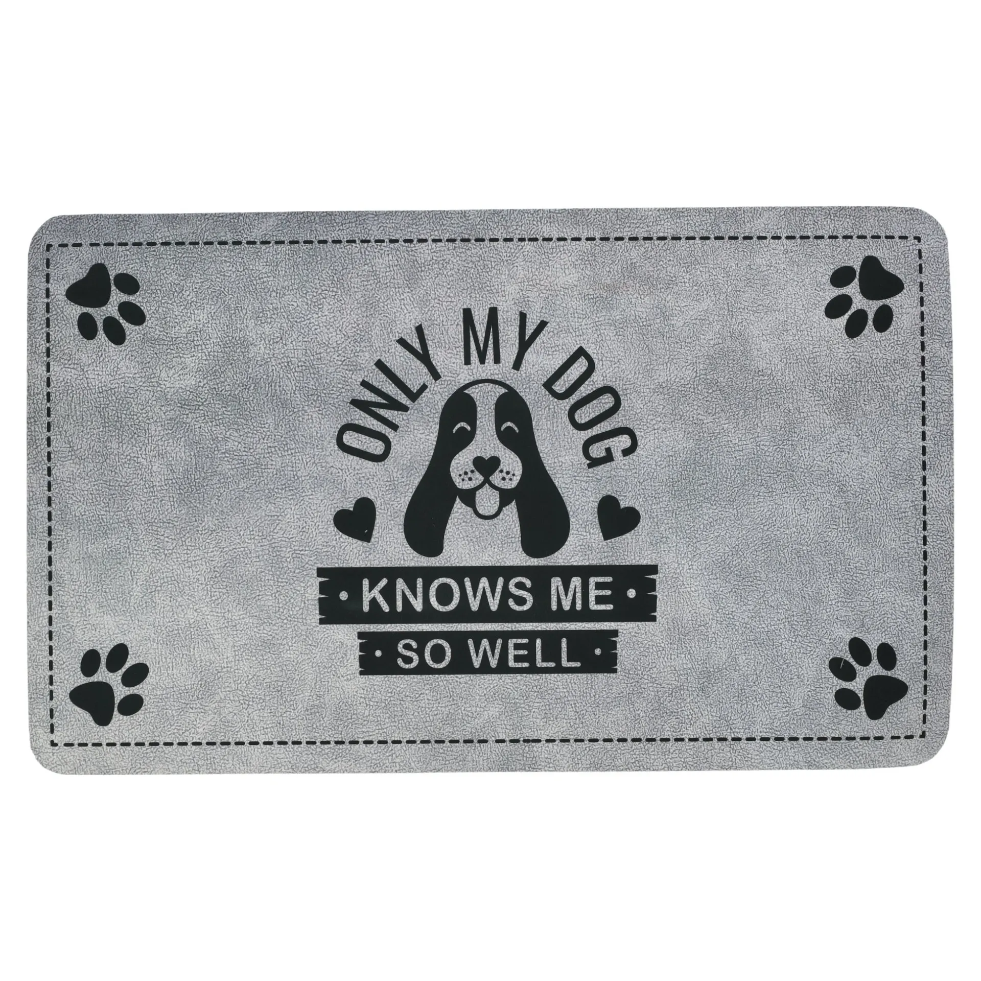 placemat-only-my-dog-grijs-75-BujTjcje-0.webp Discount Placemat Only My Dog Grijs 75 X 45 Cm