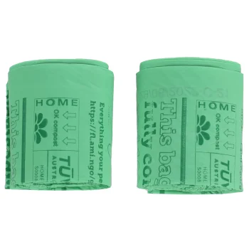 Hot Flamingo Poepzak Composteerbaar Cardun 2x25st