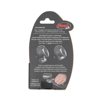 New Flamingo Poepzak-snackbox Vario Zwart