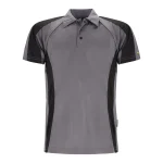 Fashion Cratex Poloshirt H Arvin Grijs/zwart XS