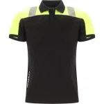 Best Cratex Poloshirt H Maurits Zwart/geel M