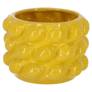 New Natural Collections Pot Citroen Keramiek Geel 18 X 13 Cm