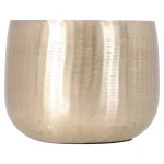 New House Of Seasons Pot Rista Rond Champagne 14 X 17 Cm