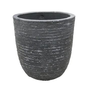 Hot Mega Collections Pot Utah Egg Graphite 25 Cm
