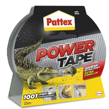 Clearance Pattex Power Tape 25Mx50mm Grijs