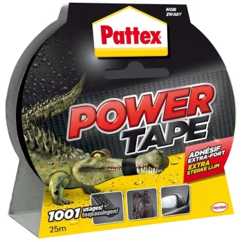 Sale Pattex Power Tape 25Mx50mm Zwart