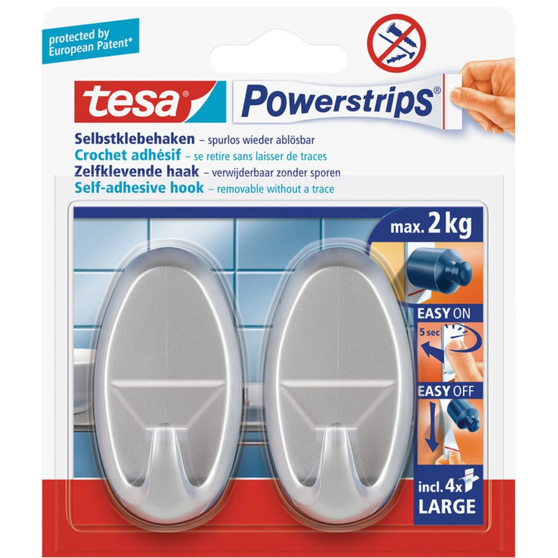 powerstrips-haak-l-ovaal-chroo-sZqeoTAN-0.webp Outlet Tesa Powerstrips Haak L Ovaal Chroom