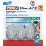 Clearance Tesa Powerstrips Haak S Ovaal Mat Chrome