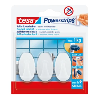 New Tesa Powerstrips Haak S Ovaal Wit