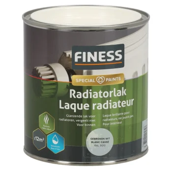 Best Finess Radiatorlak G.wit 14205 750ml Fines