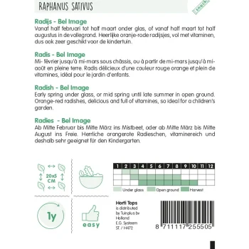 Discount Horti Tops Radijs Bel Image Zaad