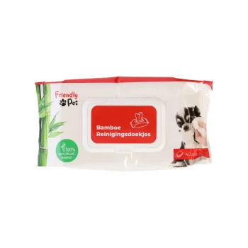Clearance Friendly Pet Reinigingsdoekjes Huisdier Bamboo 40st
