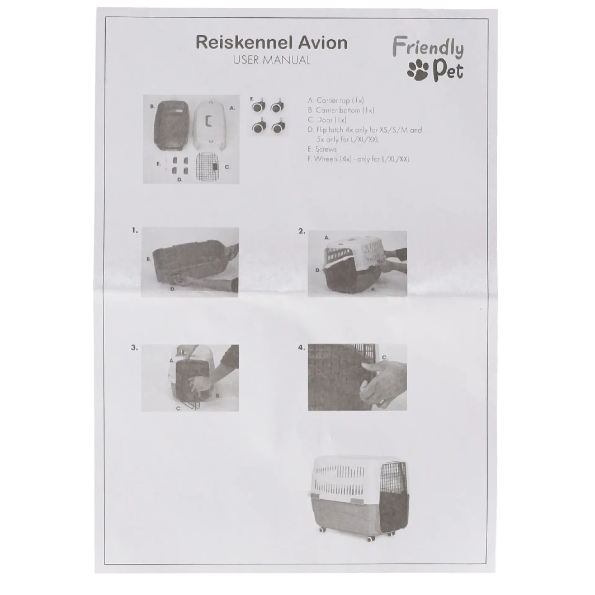 reiskennel-avion-xs-48x32x25cm-BofhPFcD-6.webp Discount Friendly Pet Reiskennel Avion XS 48x32x25cm